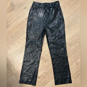 Leather pants
